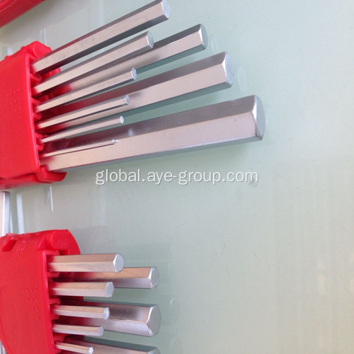 Hex Key Flat Head 9pcs Hex Allen Key Manufactory